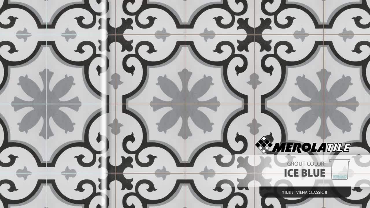 Merola Tile      Amberes Classic Encaustic 12-3/8 in. x 12-3/8 in. Ceramic Floor and Wall Tile (10.96 sq. ft. / case)