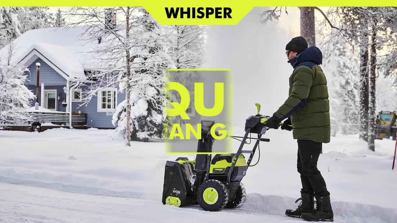 M18 snow online blower