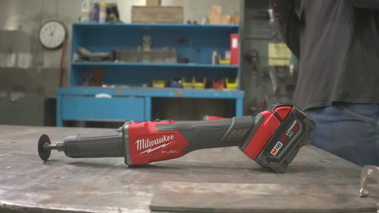Milwaukee M12 FUEL 12 Volt Lithium-Ion Brushless 1/4 In. Right Angle  Cordless Die Grinder (Tool Only) - Henery Hardware
