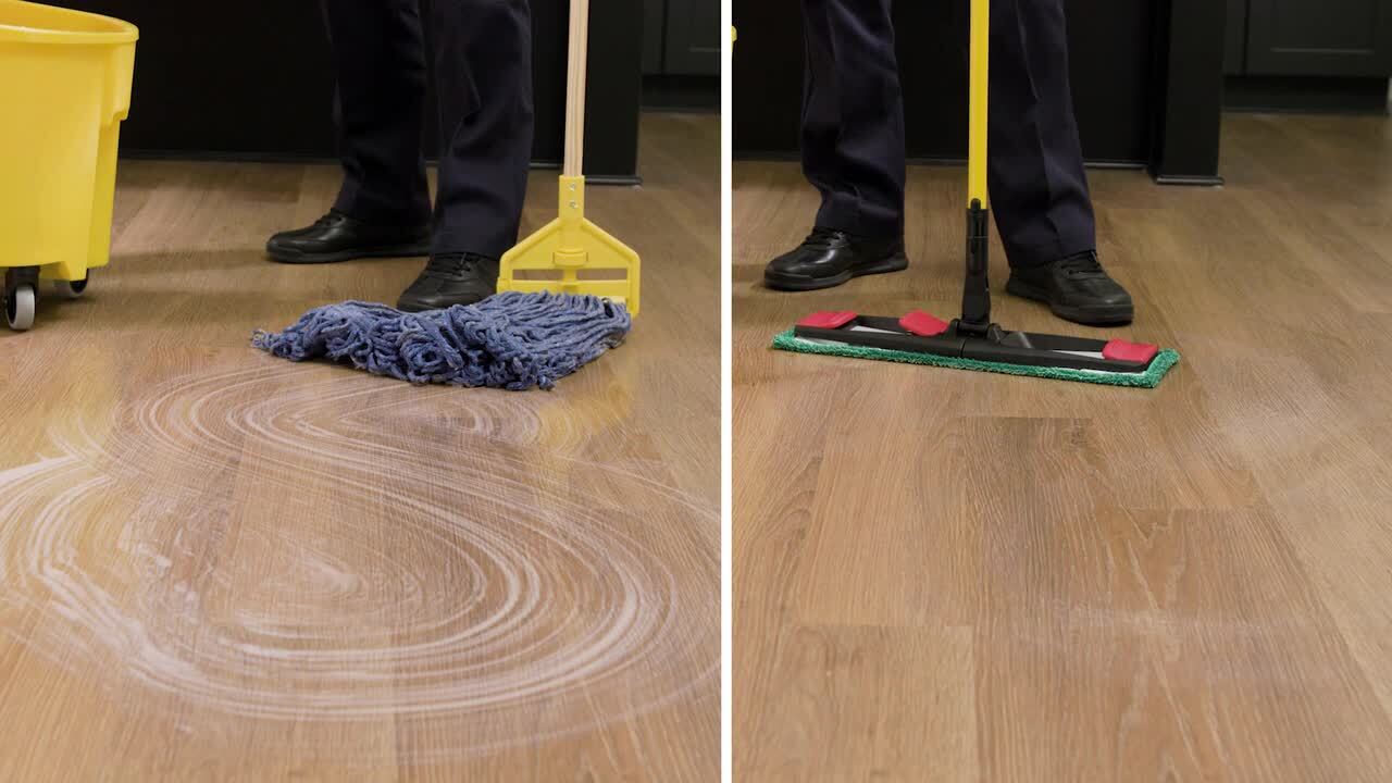 Rubbermaid Microfiber Flat Mop Kit - Thumbnail 2
