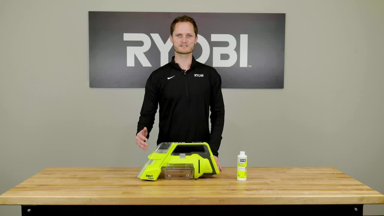 RYOBI 18V ONE+ SWIFTClean Spot Cleaner (Tool Only) PCL756B - The