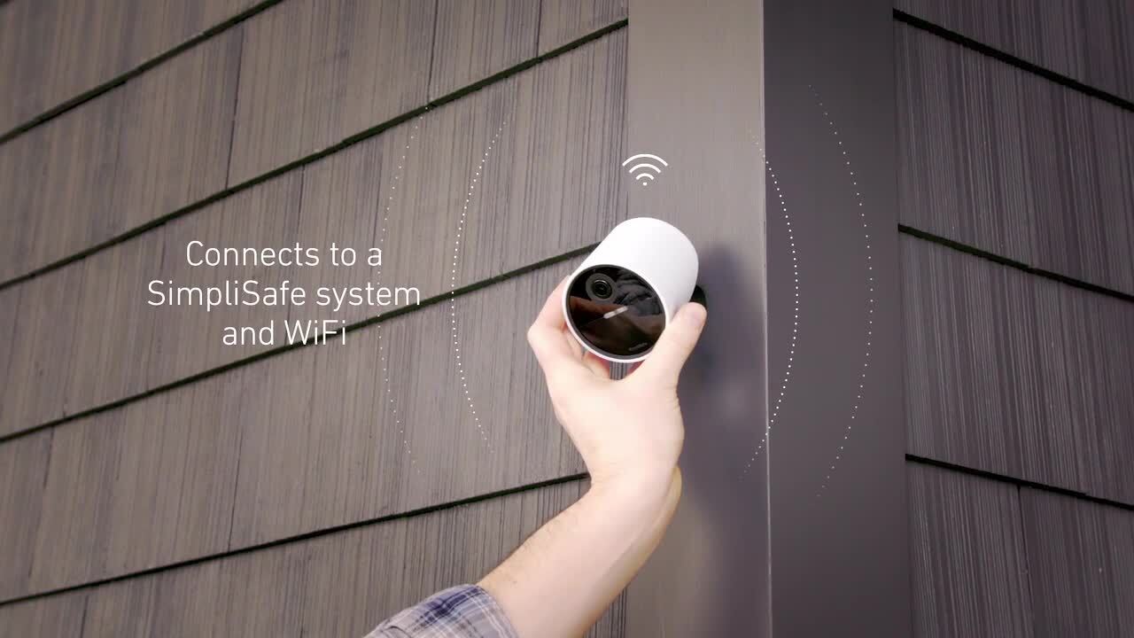 Wireless Security Camera System  SimpliSafe Indoor Security Camera