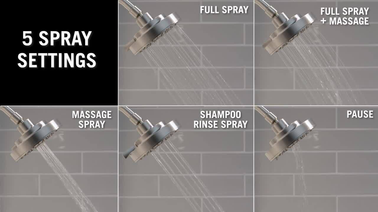 Single-Handle 5-Spray Tub and Shower Faucet in Oil Rubbed Bronze (Valve Included) Single-Handle 5-Spray Tub and Shower Faucet in Oil Rubbed Bronze (Valve Included)