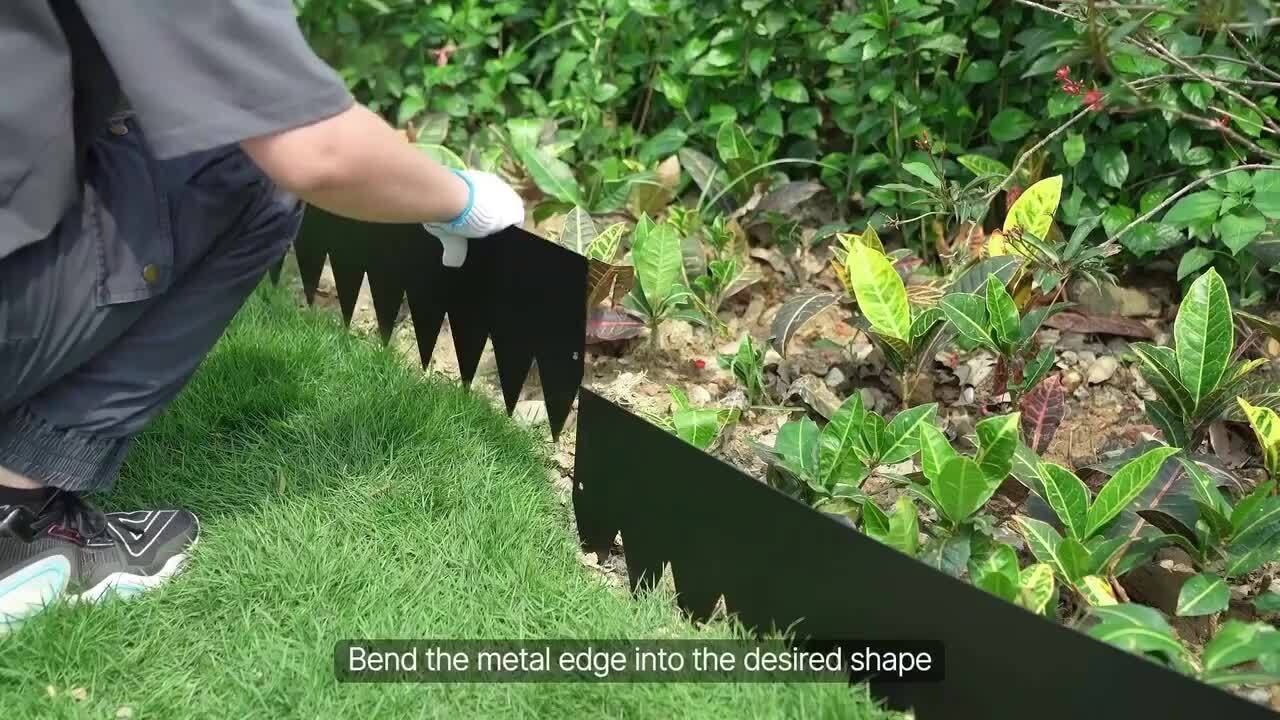 LANDSCAPE SPECIFICATION 第三版 SVOPES Steel Landscape Edging 5 Packs 39 in. x 8.15 in. x 0.98 in