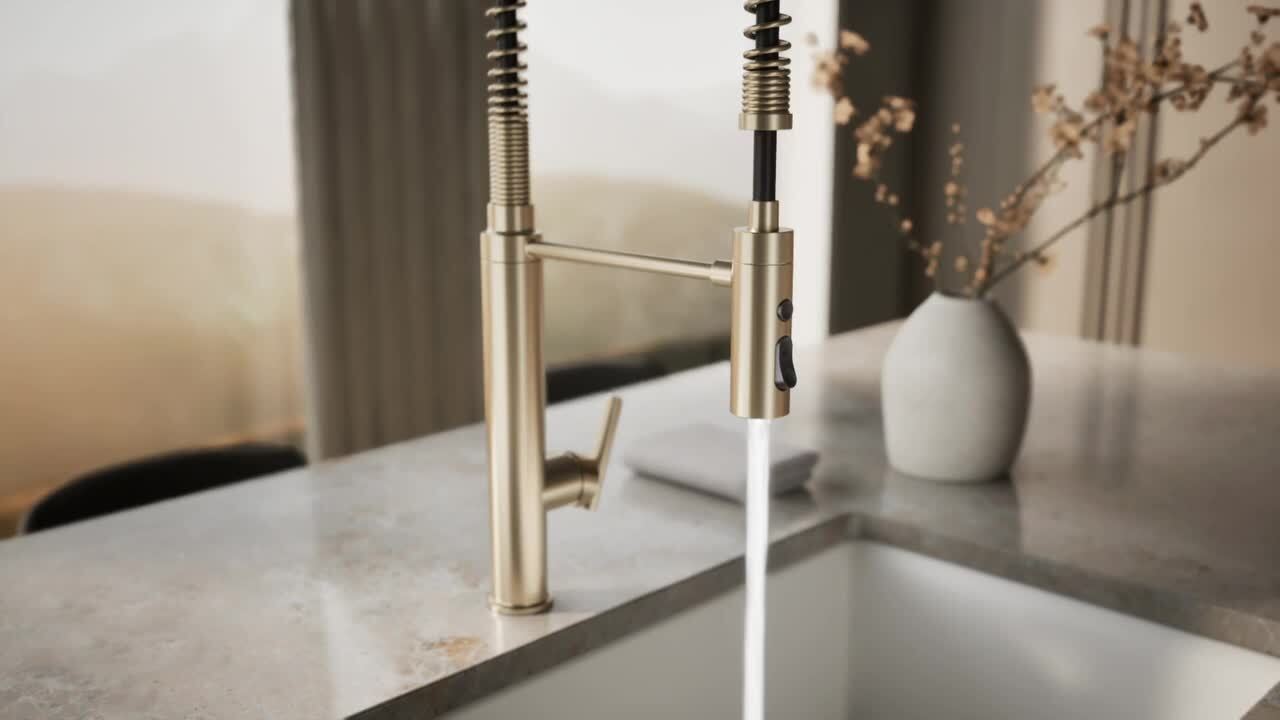 KOHLER Purist Single-Handle Standard Kitchen Faucet in Vibrant