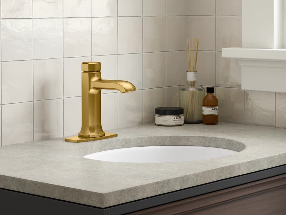 Kohler sold R32930-4D-2MB Mistos Touchless Bathroom Faucet - Vibrant Brushed Brass