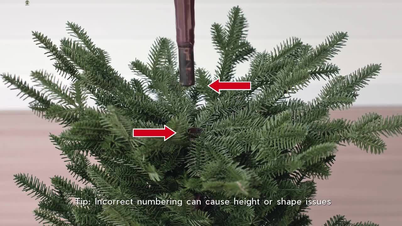 DR.Planzen 6 ft. Artificial Christmas Tree Fake Plants Dense