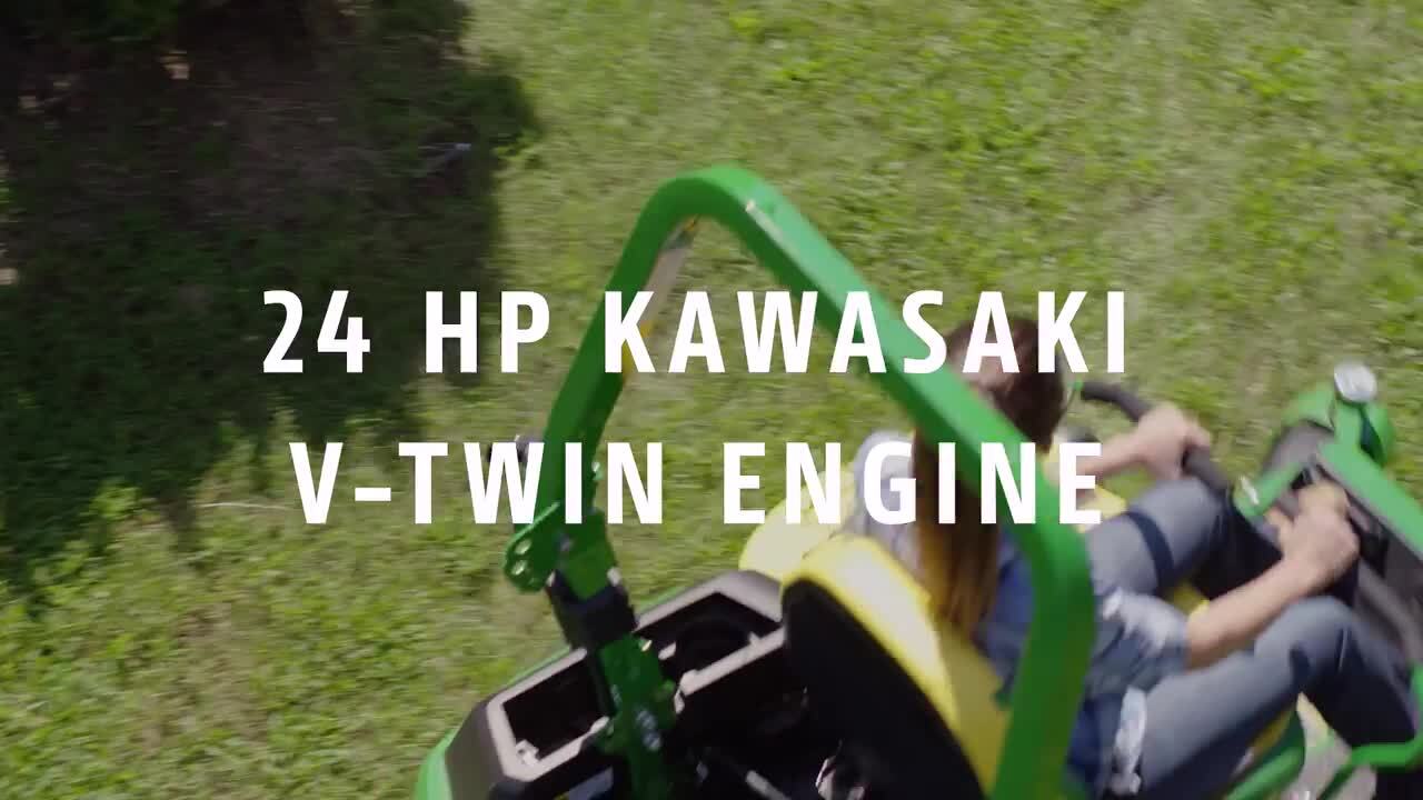 John deere mower with kawasaki online engine