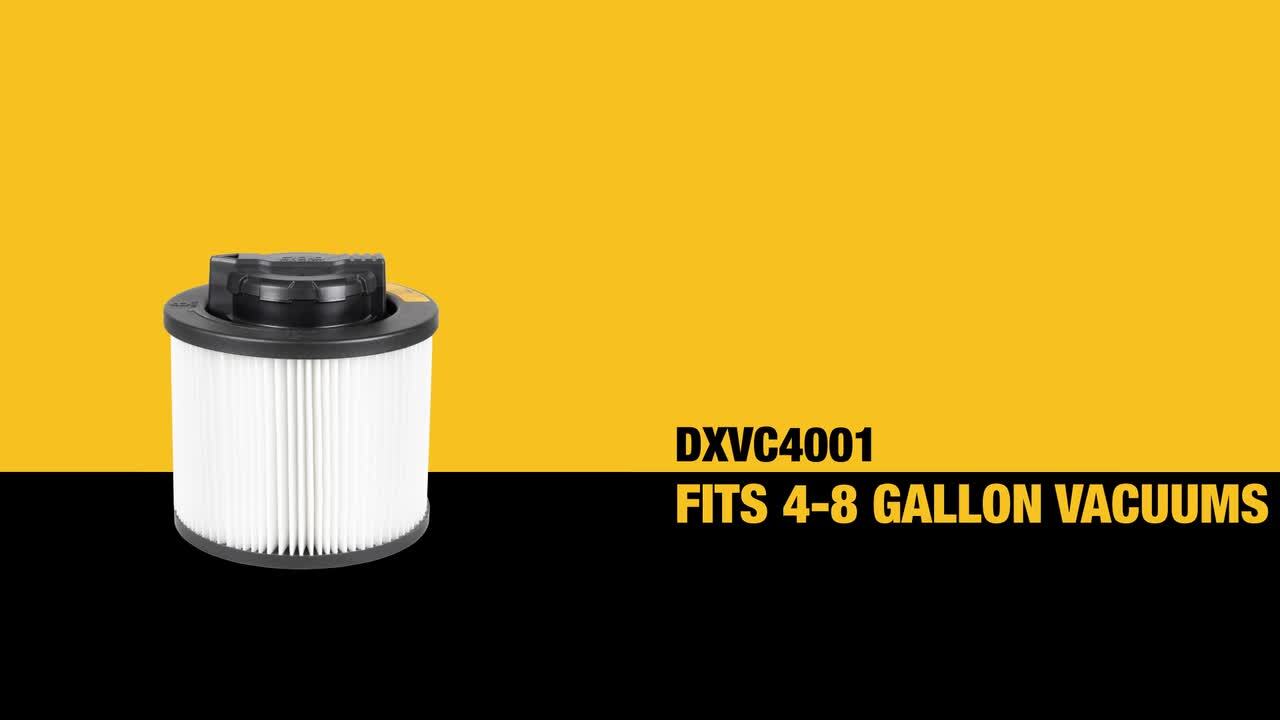 4 Gal. Standard Cartridge Filter for Wet/Dry Vacuum