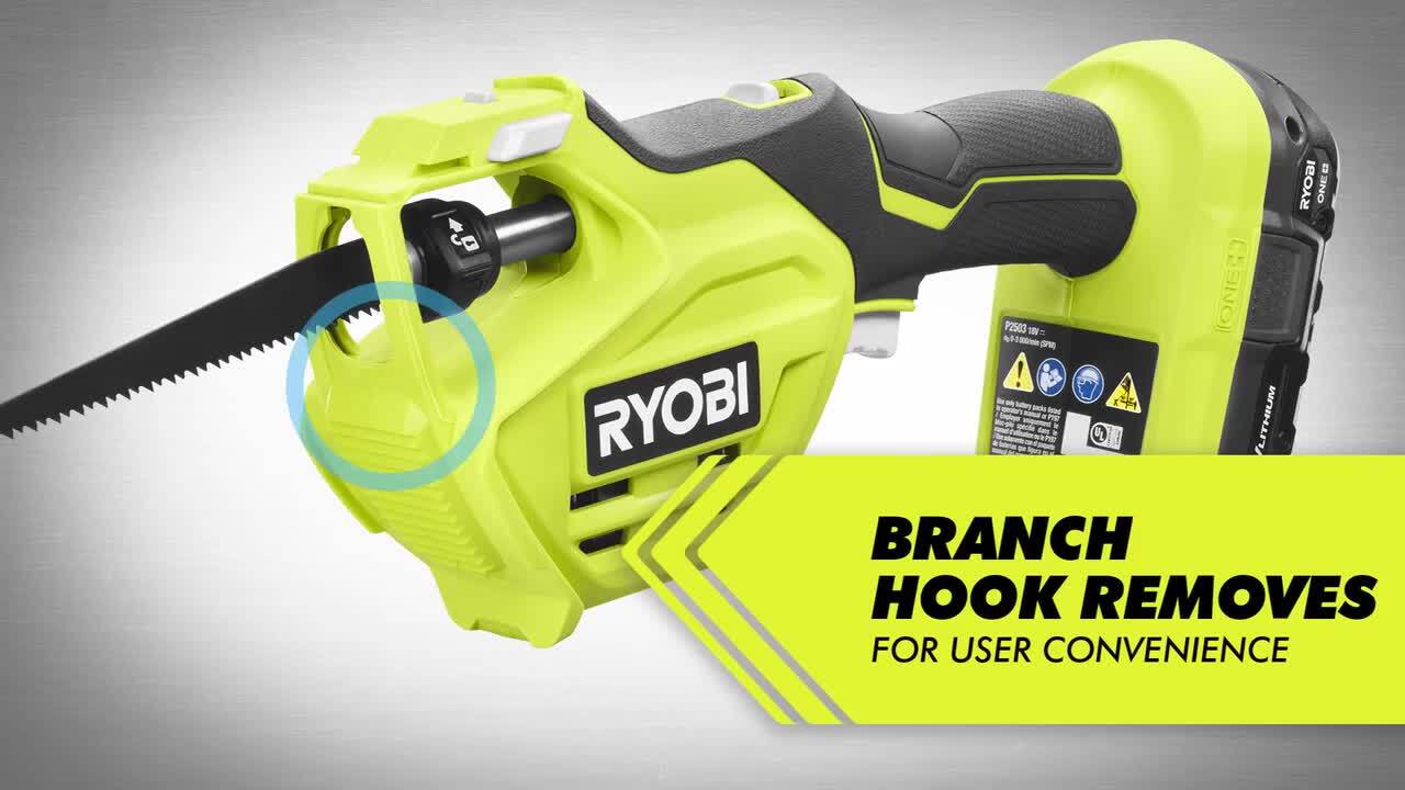 Ryobi cordless sawzall discount with battery and charger