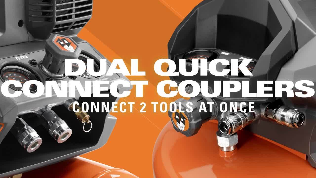 RIDGID 4.5 Gal. Portable Electric Quiet 