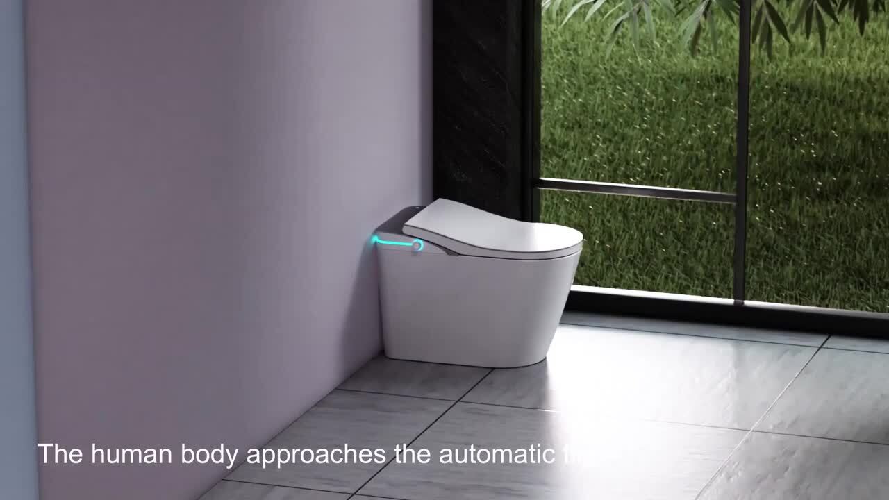 CATALINA 1.28GPF Smart Bidet Toilet with Heated Seat and LED Display