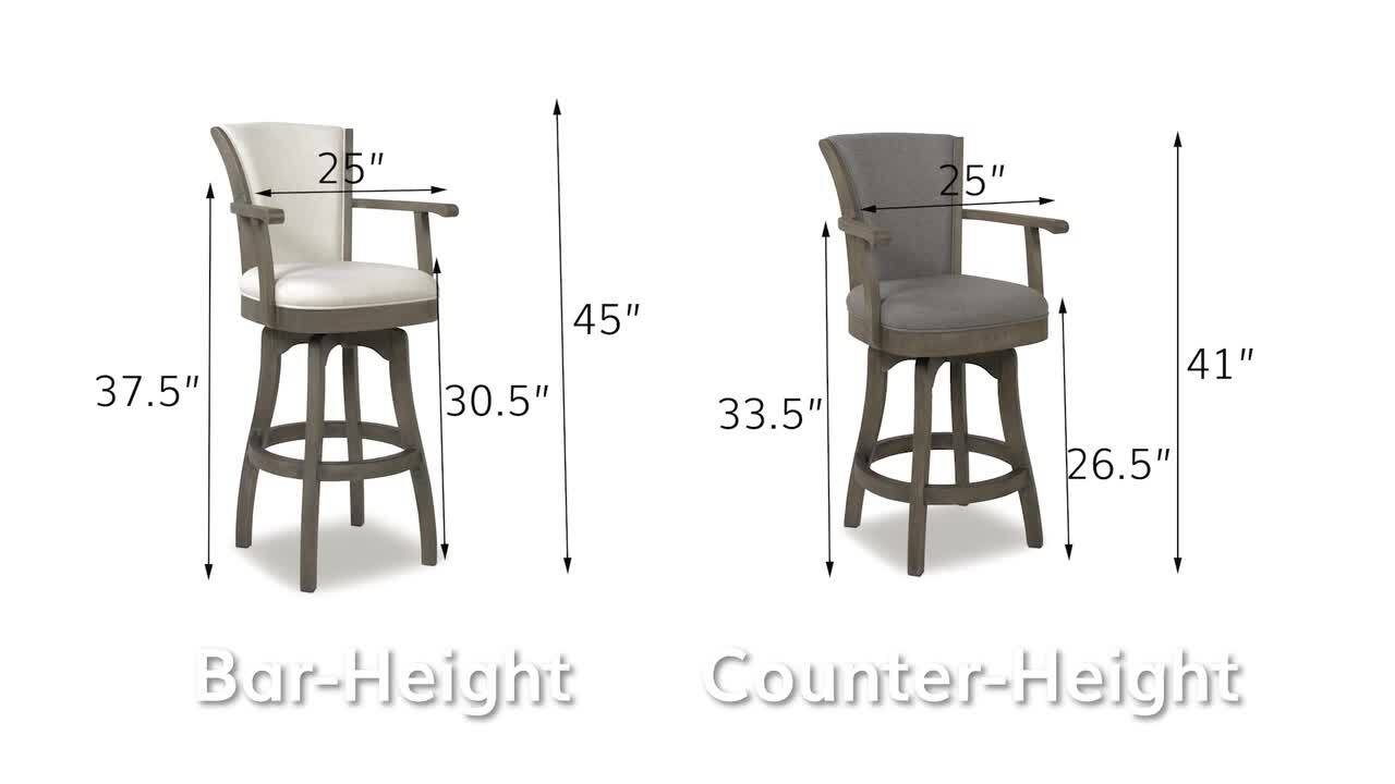 27 inch store swivel bar stools