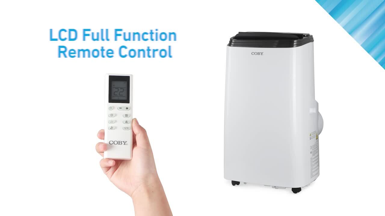 Coby CBPAC 8150(DOE) BTU Portable Air Conditioner 550 Sq. Ft