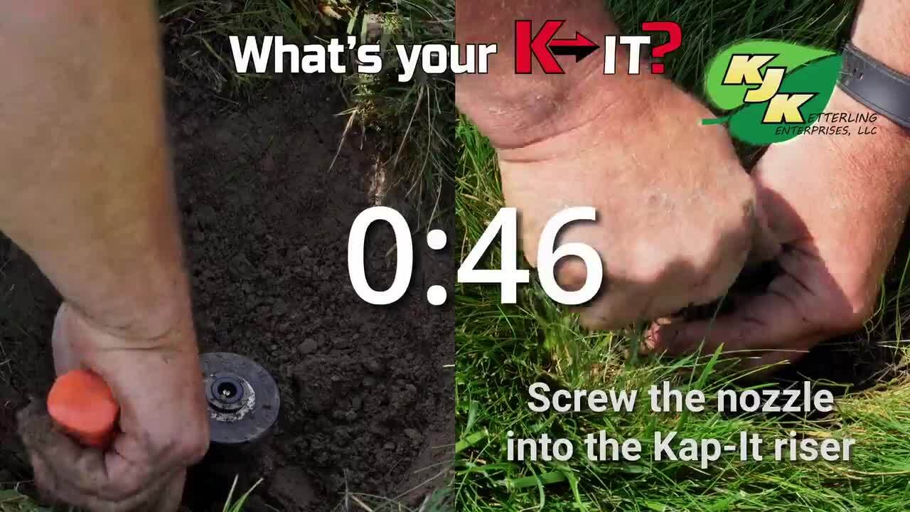 K IT Kut-It 2 in 1 Sprinkler Grass Cutter and Cap Removal Tool KUT