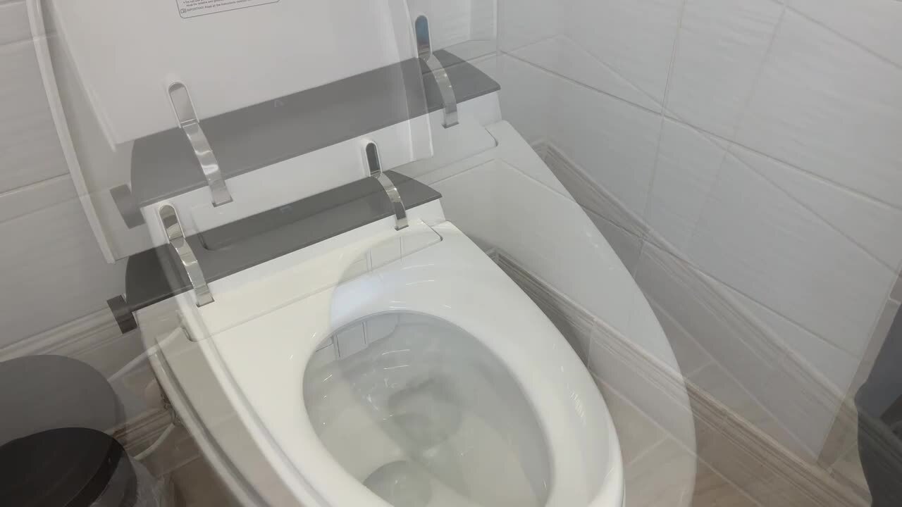 HOROW HR-Y8 1.11 GPF Smart Toilet Bidet with UV Light and Auto Flush
