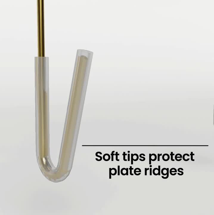 Hotop 12 Pieces Plate Hangers for Wall Plate Hangers