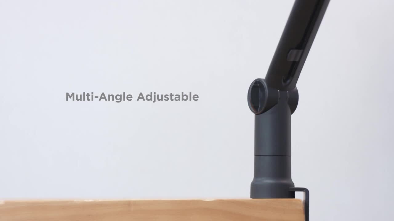 mount-it! 37.4 in. Black Adjustable Microphone Boom Arm MI-7610