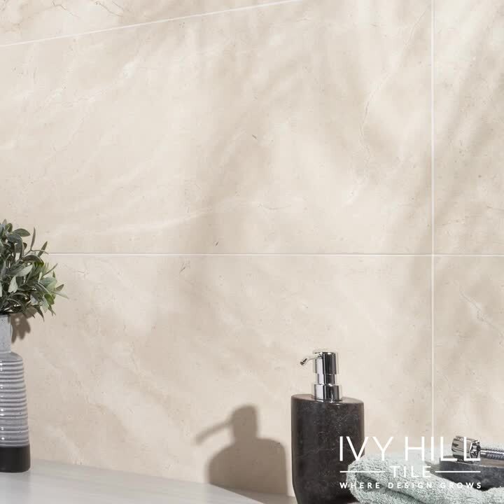Ivy Hill Tile Crema Marfil Herringbone 12 in. x 12 in. x 8