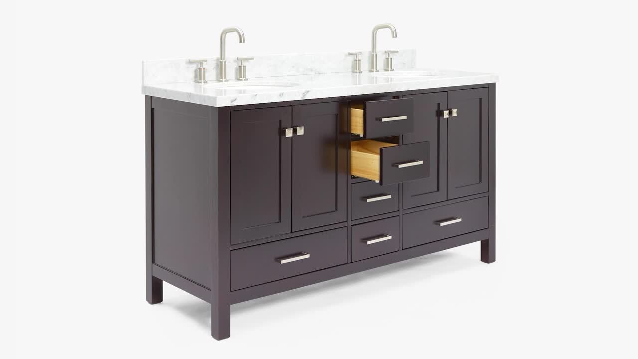 ARIEL Cambridge Bathroom Vanity - Thumbnail 2