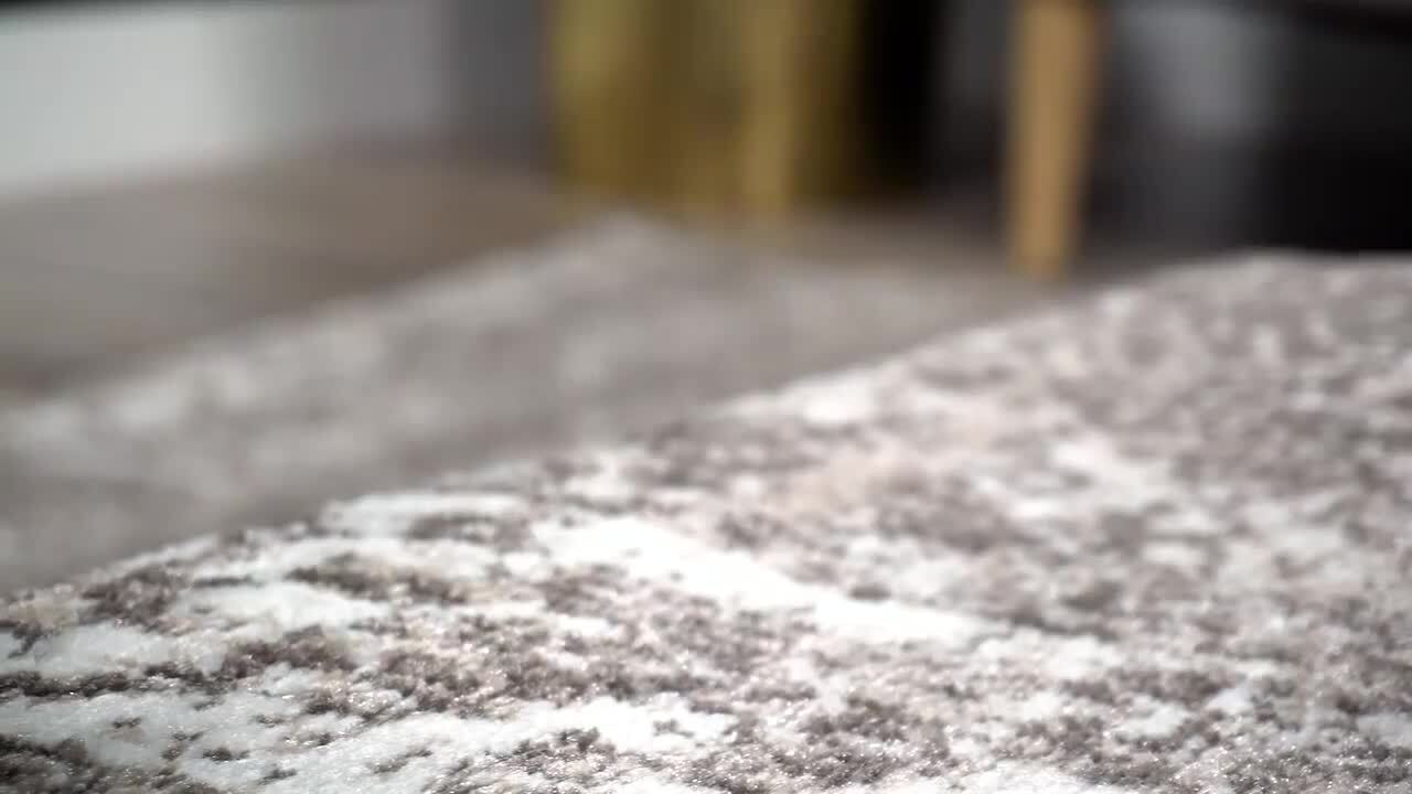 Unique Loom Sofia Casino Brown 2' 0 x 13' 0 Runner Rug