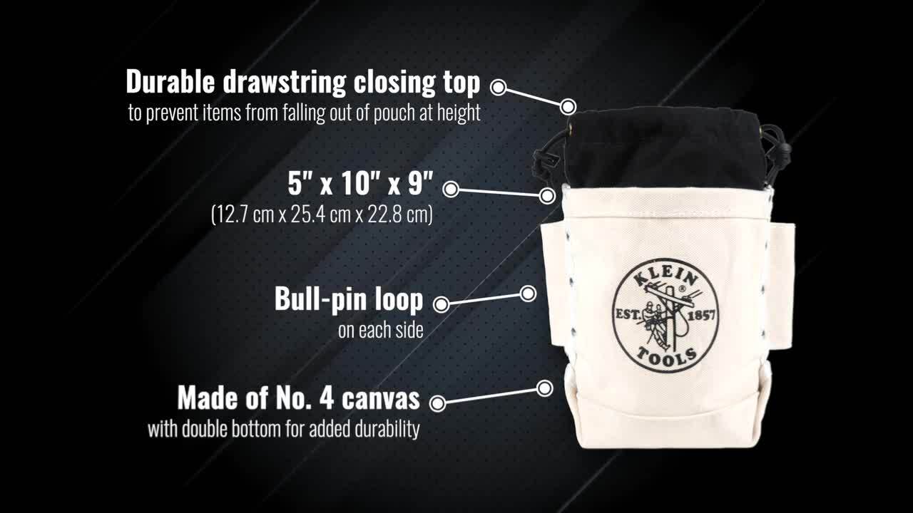 5 in. Top Closing Bolt Tool Bag