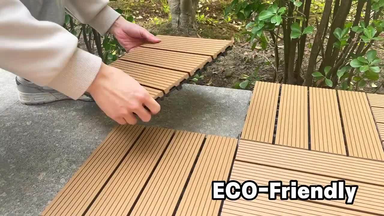 Veranda 10-Piece 1 ft. x 1 ft. Quick Deck Outdoor Composite Deck