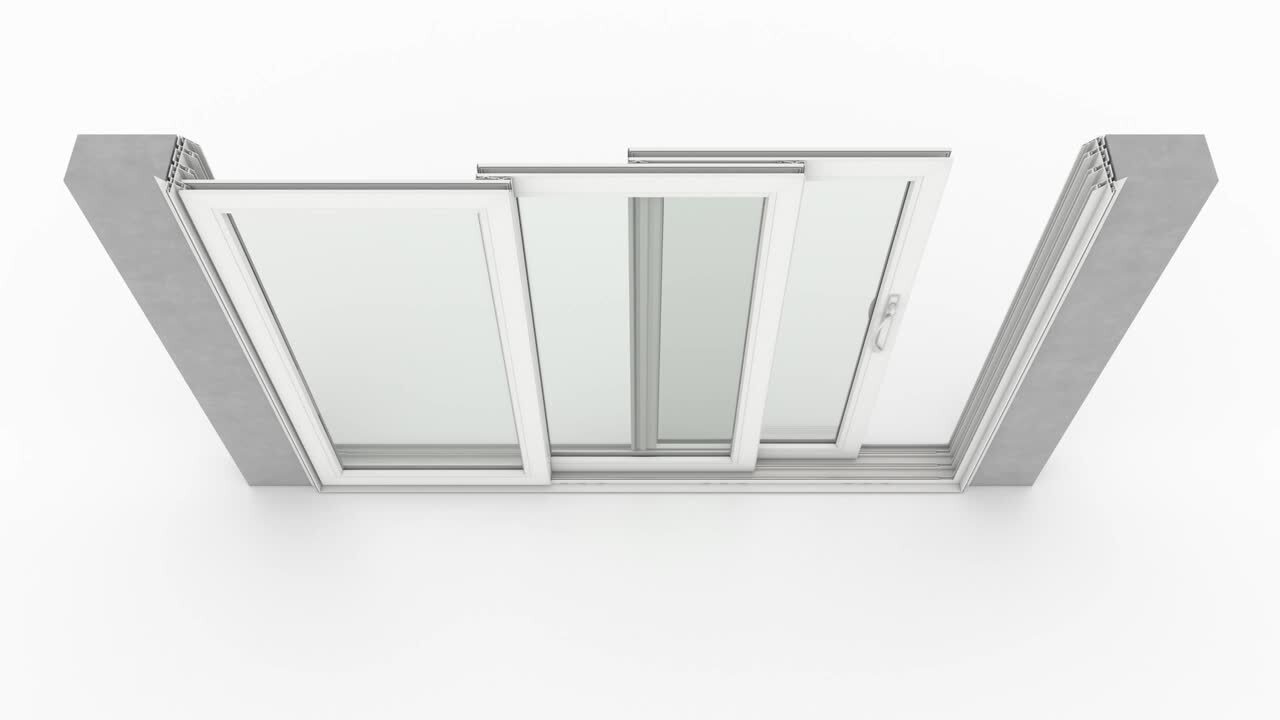 V4500 Multi-Slide 177 in. x 80 in. Universal Handing Low-E White Vinyl 3-Panel Prehung Patio Door V4500 Multi-Slide 177 in. x 80 in. Universal Handing Low-E White Vinyl 3-Panel Prehung Patio Door