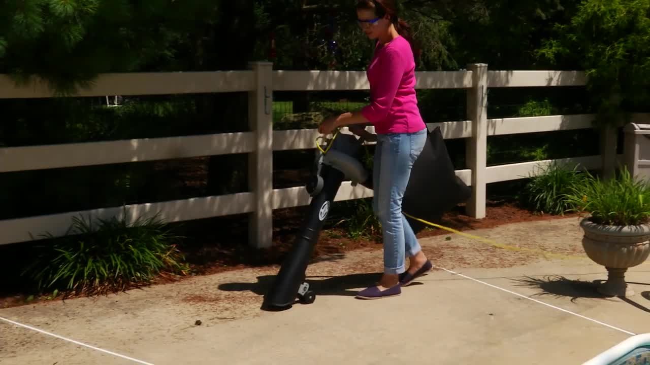 Electric Handheld Blower/Vacuum/Mulcher 