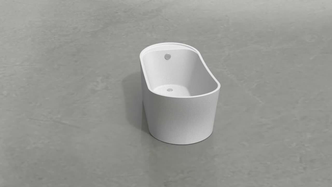 67 in. Acrylic Single Slipper Flatbottom Bathtub Non-Whirlpool Freestanding Soaking Tub in White 67 in. Acrylic Single Slipper Flatbottom Bathtub Non-Whirlpool Freestanding Soaking Tub in White