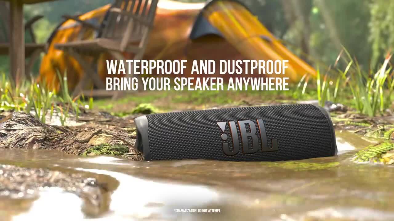 JBL Flip 6 BT Speaker - Black JBLFLIP6BLKAM - The Home Depot