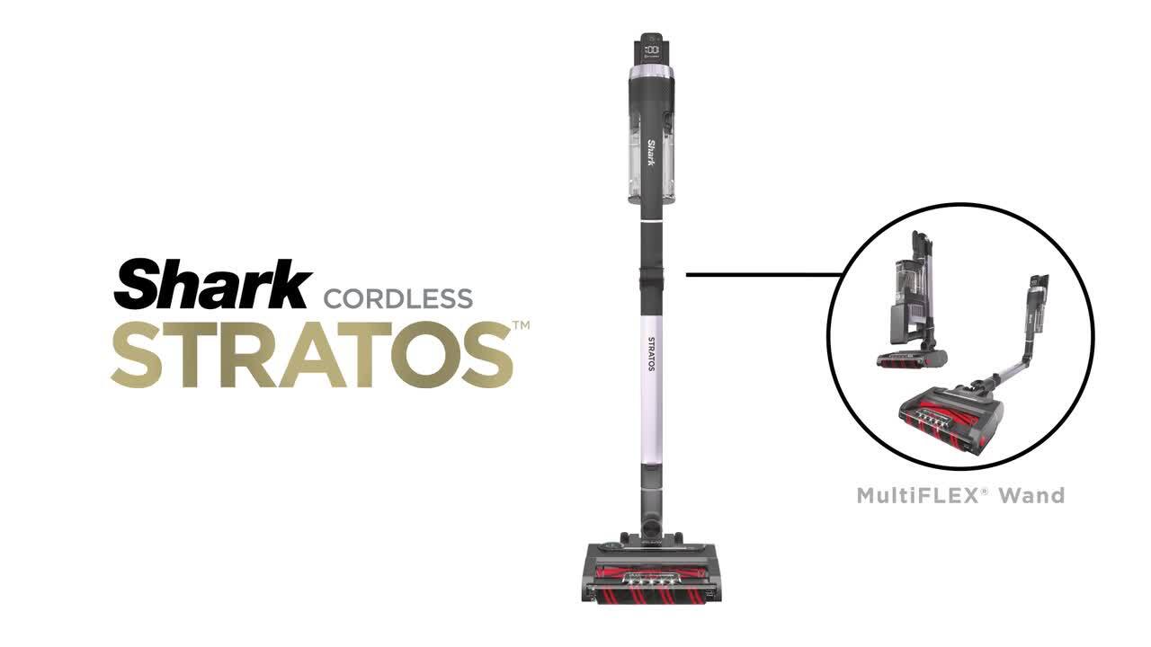 Shark Stratos MultiFLEX Bagless Cordless Stick Vacuum with Clean Sense IQ,  DuoClean Powerfins HairPro, 60min Runtime - IZ862H IZ862H - The Home Depot