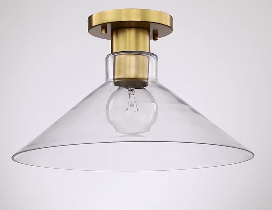 Designers Fountain 8.75-in White Transitional Incandescent Semi-flush Mount Light Designers Fountain 8.75-in White Transitional Incandescent Semi-flush Mount Light