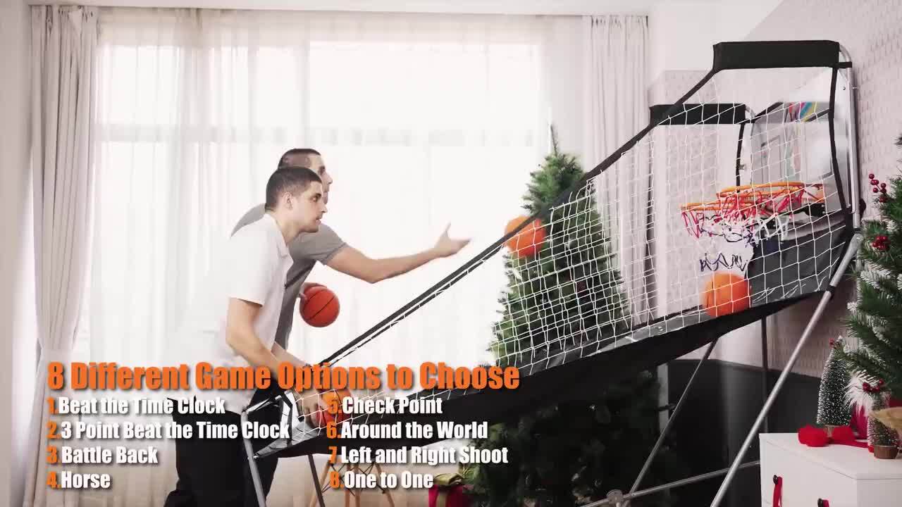 Majik Over The Door Double Basketball Shootout Electronic Game 1 and 2  Player for sale online