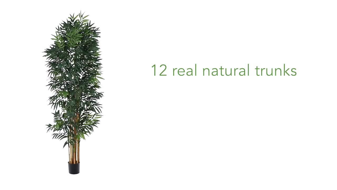 Nearly Natural 3.5 ft. Indoor/Outdoor Mini Cedar Artificial Pine Tree in  Iron Colored Urn UV Resistant T2525 - The Home Depot