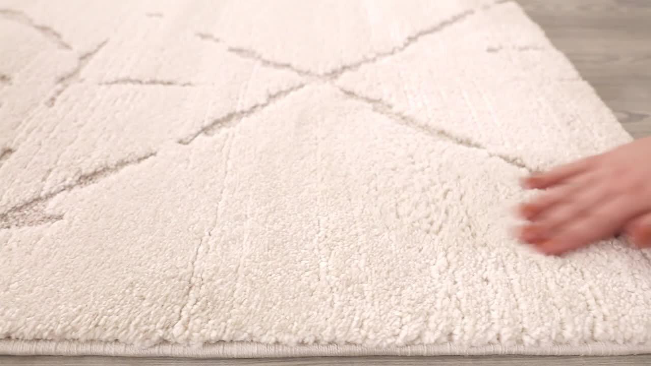Concord Global Trading Malibu Ivory 8 ft. x 10 ft Concord Global Trading Malibu Ivory 8 ft. x 10 ft