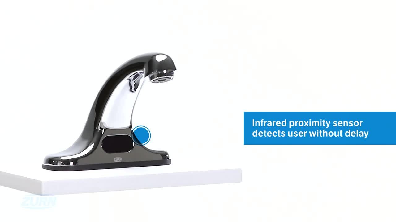 aom❗️ Zurn AquaSense Centerset Sensor Faucet with 0.5 GPM Aerator