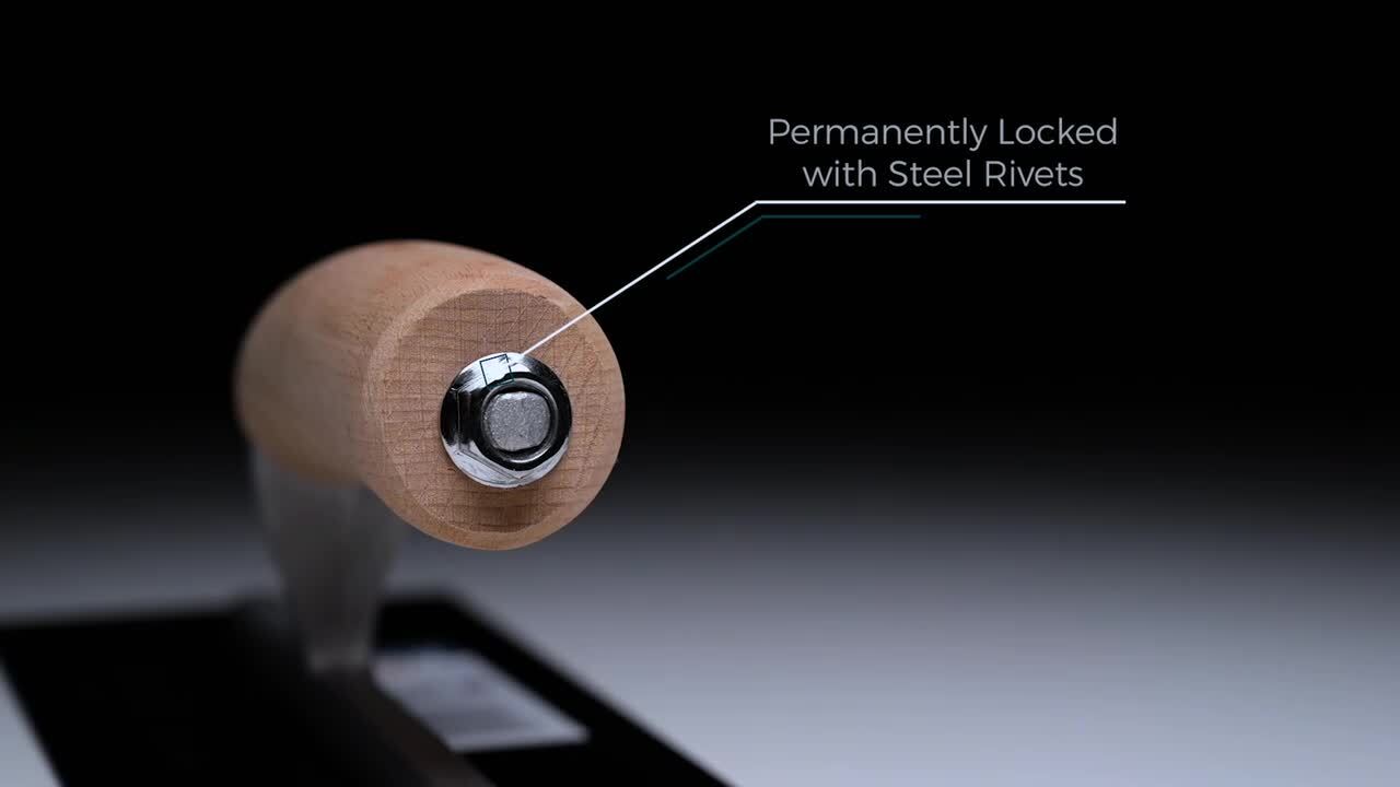 Anvil 14 in. x 4 in. Finishing Trowel 57458 - The Home Depot