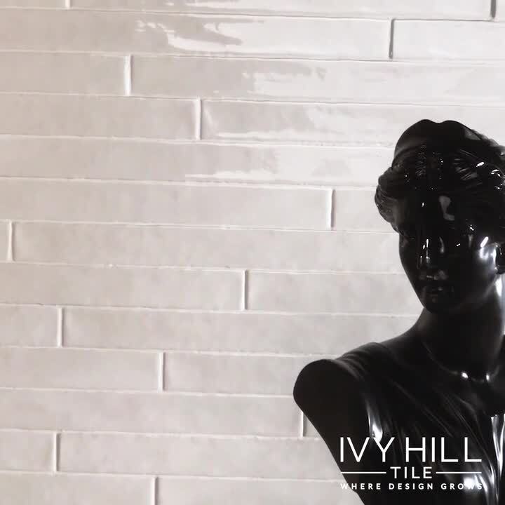 Ivy Hill Tile Essential White 8 in. x 16 in. x 8.5mm Polished Ceramic Wall Tile (25 pieces / 21.52 sq. ft. / box) Ivy Hill Tile Essential White 8 in. x 16 in. x 8.5mm Polished Ceramic Wall Tile (25 pieces / 21.52 sq. ft. / box)