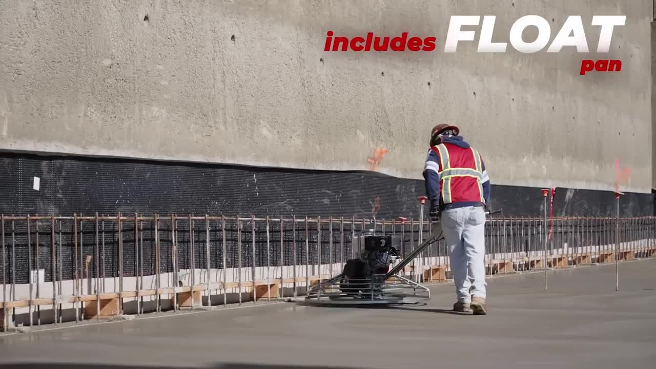 Tomahawk Power 46 in. Concrete Power Trowel Walk Behind Fast Pitch