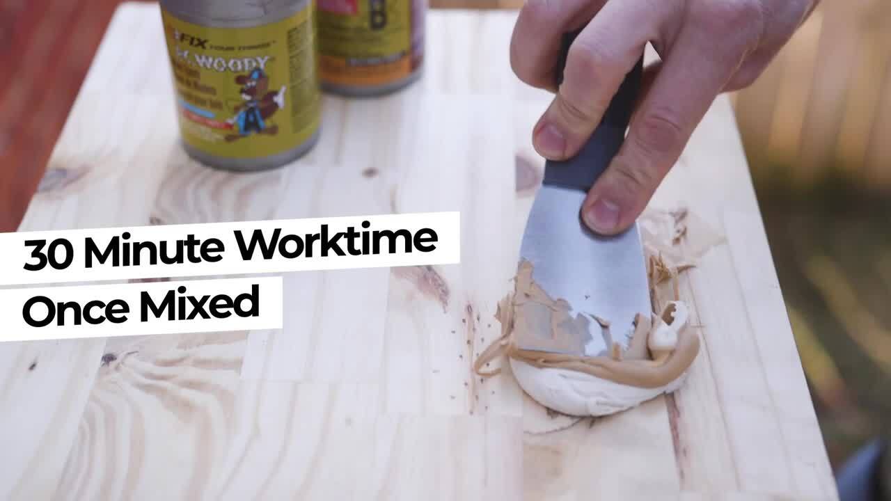 PC Products 48 oz. PC-Woody Wood Epoxy Paste 643334 - The Home Depot