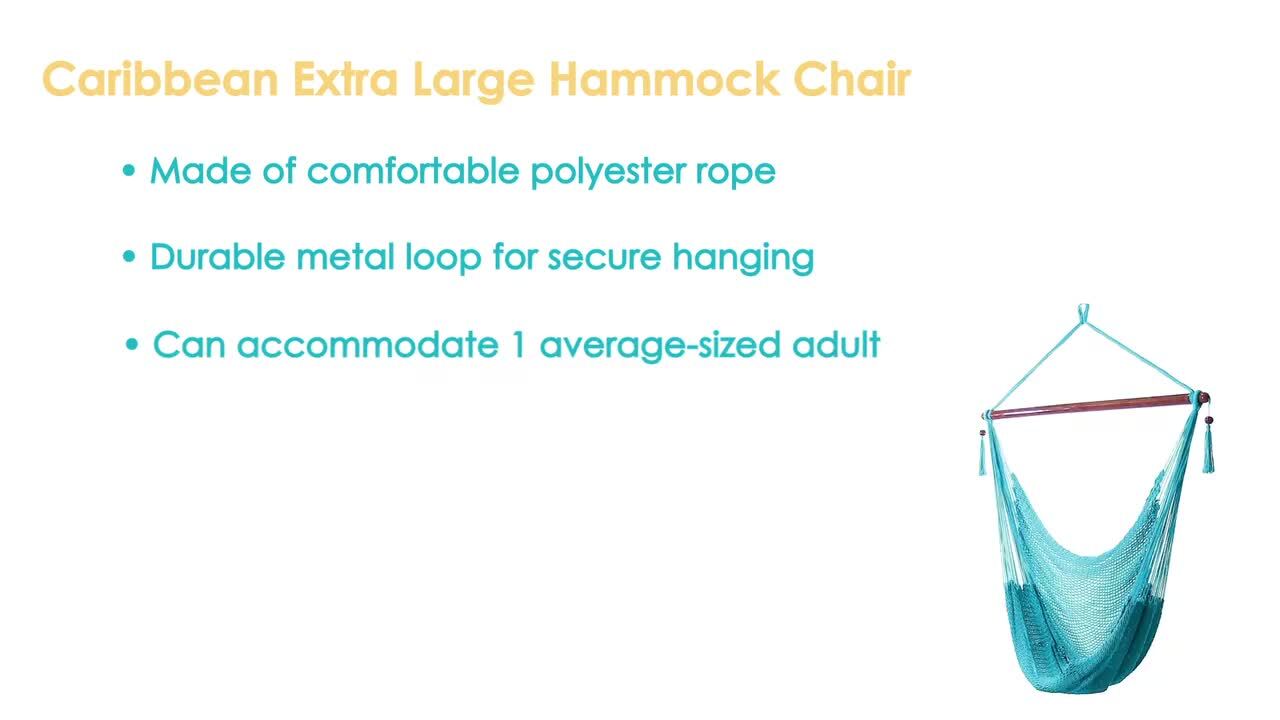 Mocha Caribbean Hammock Chair: Get Now