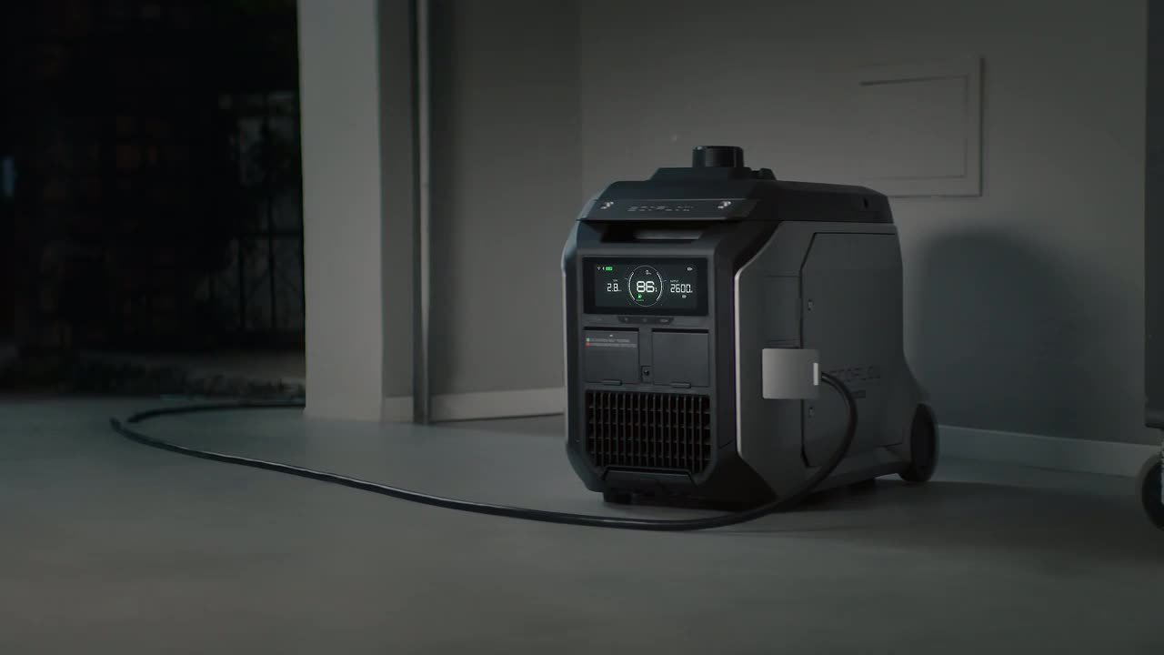 EcoFlow 3000W DELTA 3 Max Plus Smart Extra Battery 2048Wh, Push