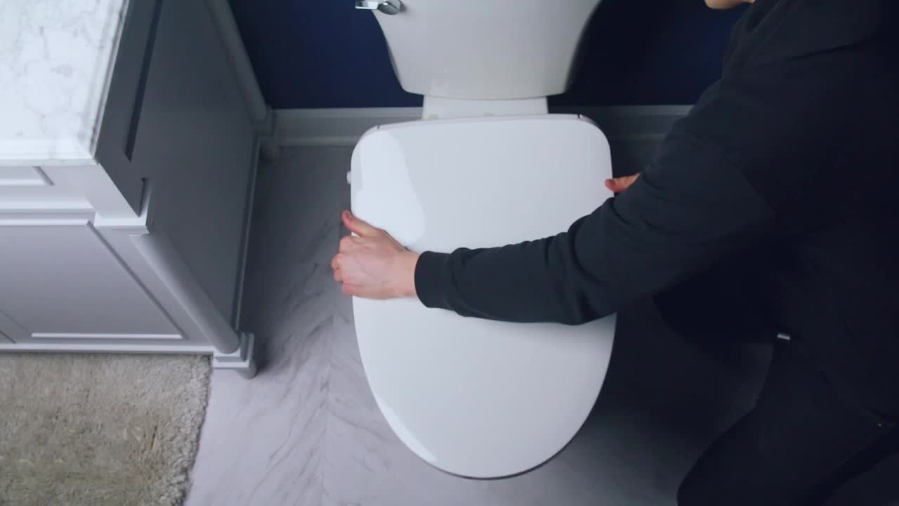 BIO BIDET HD-7500 Electric Bidet Seat for Elongated Toilets