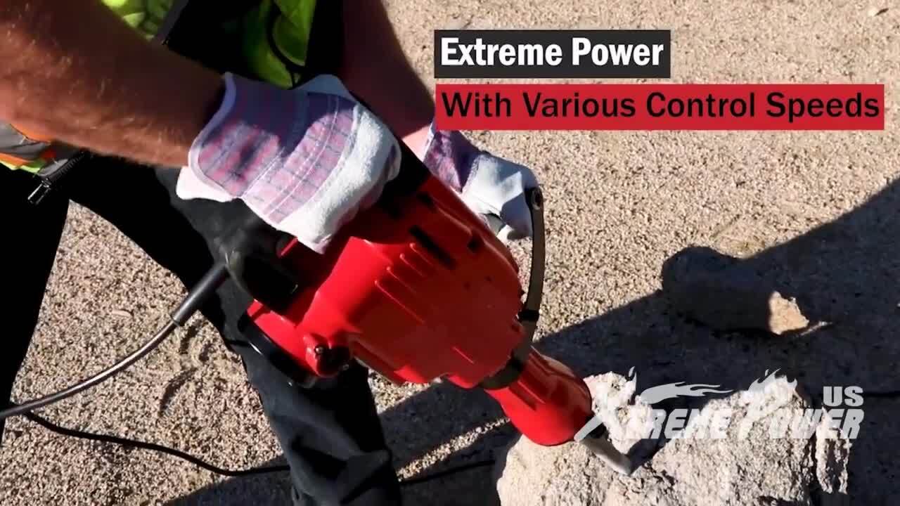 XtremepowerUS 8.3 in. W 2200-Watt Heavy-Duty Electric Jack Hammer