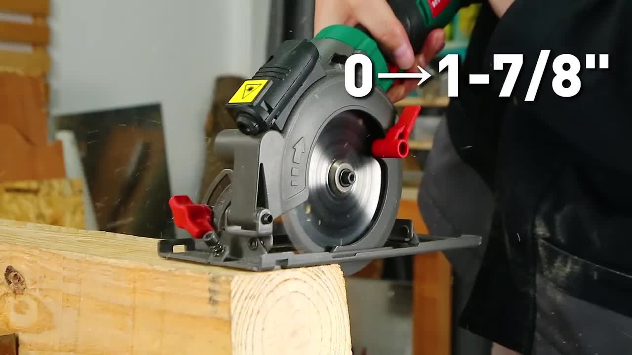 Cordless Mini Circular Saw with Battery 