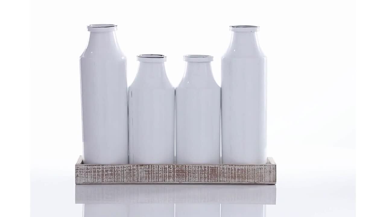 Small Milk Bottles with White Lids Manufacturer Factory, Supplier,  Wholesale - FEEMIO