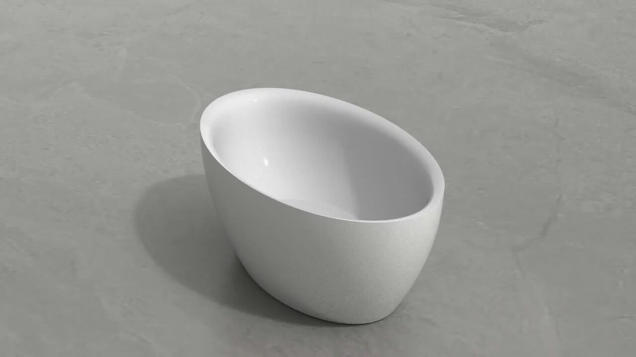 Melania 5.6 ft. Acrylic Flatbottom Non-Whirlpool Bathtub in White Melania 5.6 ft. Acrylic Flatbottom Non-Whirlpool Bathtub in White
