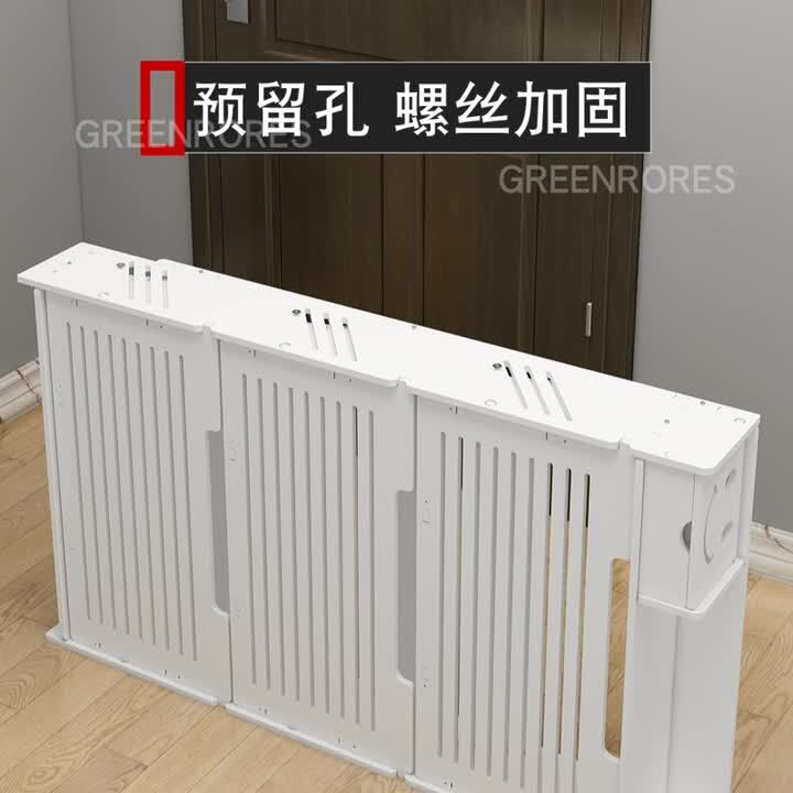 Shoe rack radiator discount cover