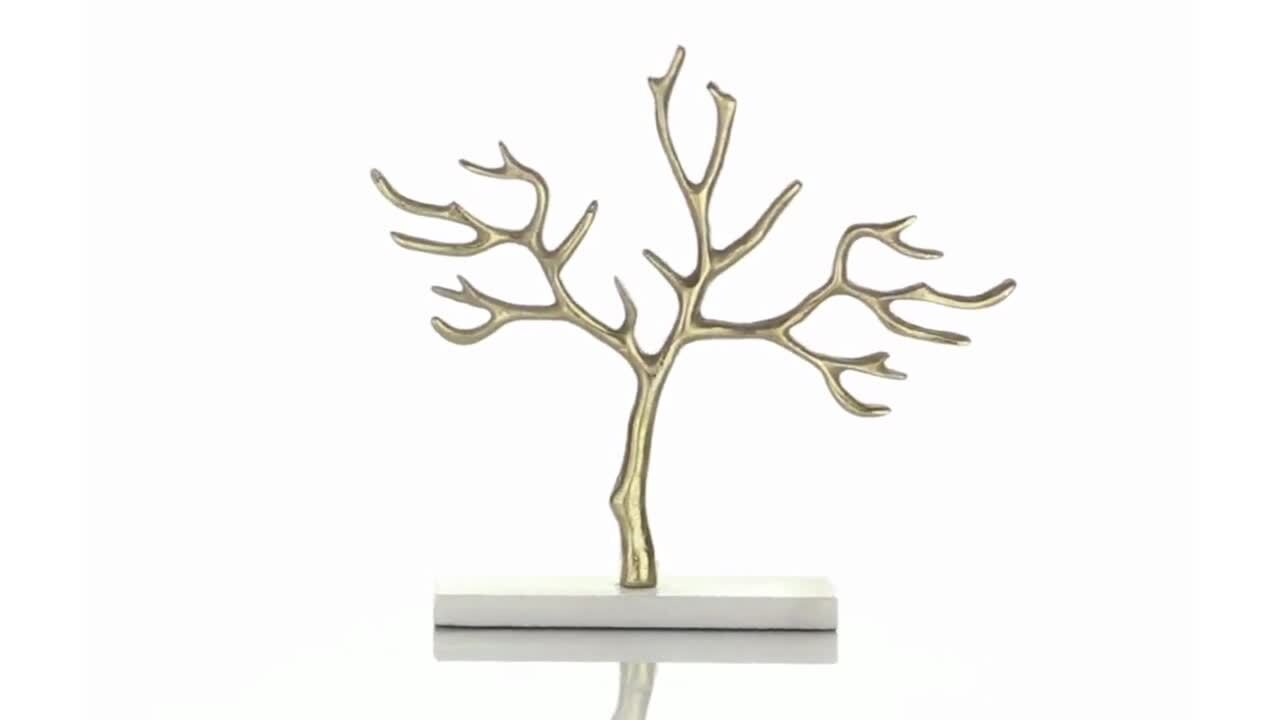 Gold tree clearance jewelry holder